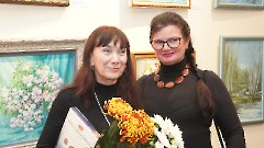 40. Открытие юбилейной выставки Галины Преображенской - «Жизнь». Центр культуры «Мере», 28 октября 2025 г. Фото- Александр Хмыров