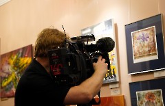 16. Открытие выставки «Музыка зимних праздников» в Театральной галерее. 6 ноября 2025 г. Фото- Александр Хмыров