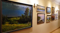 13. Открытие осенней выставки Объединения русских художников в Эстонии. Центр культуры MERE, 21 ноября 2025 г. Фото- Александр Хмыров