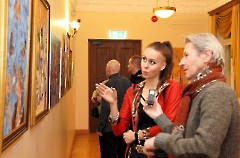 25. Открытие осенней выставки Объединения русских художников в Эстонии. Центр культуры MERE, 21 ноября 2025 г. Фото- Александр Хмыров