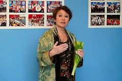 08. Открытие выставки Ирины Барсегян «Женская сила». Силламяэский центр досуга и культуры, 6 марта 2026 года. Фото- Александр Хмыров