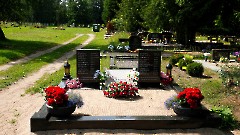07. Локса, кладбище, 18 июля 2026 г. Место перезахоранения останков из Братской могилы.  Фото- Александр Хмыров