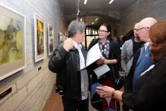 Открытие выставки молдавского художника Семена Замши
