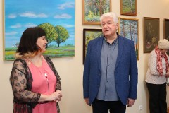 Открытие персональной выставки Марины Кенигсберг «Мой мир»