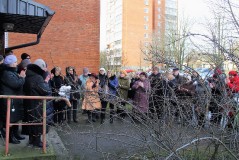 Открытие мемориальной доски в знак памяти о Марии Фёдоровне Смолиной