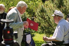 Эдгар Сависаар принимает поздравления с Юбилеем!