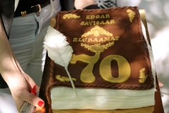 Эдгар Сависаар принимает поздравления с Юбилеем!