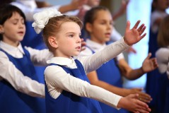 Хоровые коллективы исполнили «Песни разных народов»