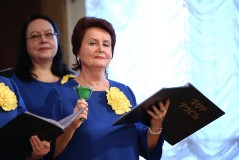 Хоровые коллективы исполнили «Песни разных народов»