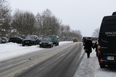 1. Ида-Вируский уезд. В очередную годовщину  высадки советского морского десанта в Мерикюла. 14.02.2021. Фото Александра Хмырова