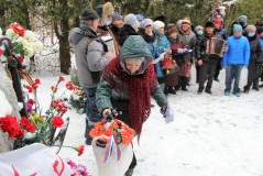 6. Ида-Вируский уезд. В очередную годовщину  высадки советского морского десанта в Мерикюла. 14.02.2021. Фото Александра Хмырова