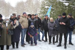 9. Ида-Вируский уезд. В очередную годовщину  высадки советского морского десанта в Мерикюла. 14.02.2021. Фото Александра Хмырова