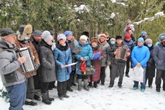 10. Ида-Вируский уезд. В очередную годовщину  высадки советского морского десанта в Мерикюла. 14.02.2021. Фото Александра Хмырова