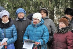 14. Ида-Вируский уезд. В очередную годовщину  высадки советского морского десанта в Мерикюла. 14.02.2021. Фото Александра Хмырова