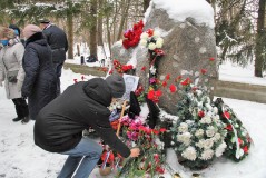 20. Ида-Вируский уезд. В очередную годовщину  высадки советского морского десанта в Мерикюла. 14.02.2021. Фото Александра Хмырова