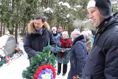 21. Ида-Вируский уезд. В очередную годовщину  высадки советского морского десанта в Мерикюла. 14.02.2021. Фото Александра Хмырова