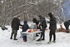 33. Ида-Вируский уезд. В очередную годовщину  высадки советского морского десанта в Мерикюла. 14.02.2021. Фото Александра Хмырова