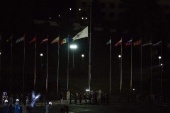 Впервые флаг «Славянского базара» подняли ночью