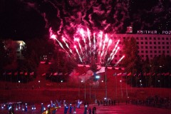 Впервые флаг «Славянского базара» подняли ночью
