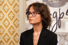 В Зеркальном зале Русского театра состоялась пресс-конференция по случаю открытия 74-го театрального сезона