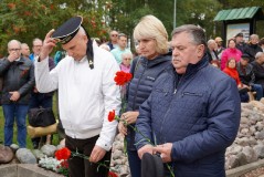Мероприятия на мысе Юминда в память о погибших при Таллинском переходе
