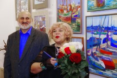 С открытия выставки Владимира Бачу «Времена года»