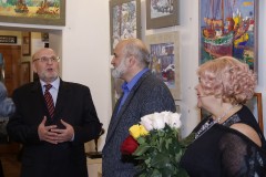 С открытия выставки Владимира Бачу «Времена года»