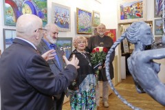 С открытия выставки Владимира Бачу «Времена года»