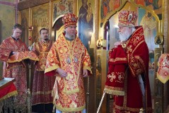 В храме Нарвской иконы Божией Матери