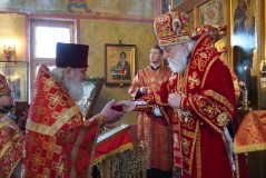 В храме Нарвской иконы Божией Матери