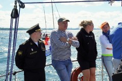 На таллинском рейде отдали дань памяти погибшим морякам
