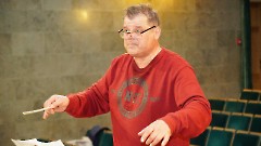 Репетиция народных хоров в ДК Кохтла-Ярве