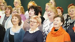 Репетиция народных хоров в ДК Кохтла-Ярве