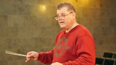 Репетиция народных хоров в ДК Кохтла-Ярве