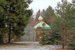 22. Пюхтицкий монастырь. 17 декабря 2015 г. Фото - Александр Хмыров