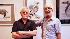 Итоговой выставкой завершился проект «Художники в гостях у зоопарка»