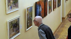 02. Открытие выставки «НАЧАЛО» объединения MARA ART-STUDIO. Центр русской культуры, 28 января 2025 г. Фото -  Александр Хмыров
