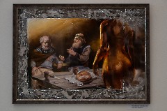 08. Открытие выставки Сергея Минина -Калевала и северные мотивы-. Центр культуры -Кая-, 21 февраля 2025 г. Фото - Урмас Роос 
