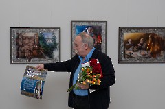 21. Открытие выставки Сергея Минина -Калевала и северные мотивы-. Центр культуры -Кая-, 21 февраля 2025 г. Фото - Урмас Роос 