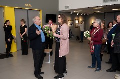 27. Открытие выставки Сергея Минина -Калевала и северные мотивы-. Центр культуры -Кая-, 21 февраля 2025 г. Фото - Урмас Роос 