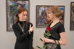 30. Открытие выставки Сергея Минина -Калевала и северные мотивы-. Центр культуры -Кая-, 21 февраля 2025 г. Фото - Урмас Роос 