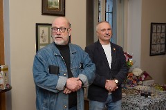 23.На открытии выставки Ирины Божерьяновой «Путешествие к себе». Центр русской культуры, 4 марта 2025 г. Фото - Урмас Роос