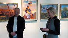 12. Открытие персональной выставки Людмилы Тэйлор. Культурный центр Кaja, 19 июня 2025 г. Фото- Александр Хмыров