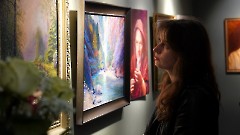 26. Открытие персональной выставки Людмилы Тэйлор. Культурный центр Кaja, 19 июня 2025 г. Фото- Александр Хмыров