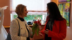 09. Открытие выставки Инны Тюриковой  «M.ART». Нарва, ДК «Ругодив», 23 августа 2025 г. Фото- Александр Хмыров