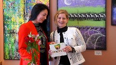 48. Открытие выставки Инны Тюриковой  «M.ART». Нарва, ДК «Ругодив», 23 августа 2025 г. Фото- Александр Хмыров