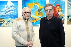 40. Открытие юбилейной выставки Сергея Волочаева. Центр культуры Kaja, 27 октября 2025 г. Фото- Александр Хмыров