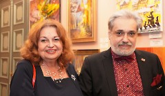 18. Открытие выставки «Музыка зимних праздников» в Театральной галерее. 6 ноября 2025 г. Фото- Александр Хмыров