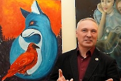 24. Открытие осенней выставки Объединения русских художников в Эстонии. Центр культуры MERE, 21 ноября 2025 г. Фото- Александр Хмыров