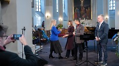 18. Концертное богослужение, посвящённое 108-й годовщине Эстонской Республики. Церковь Олевисте, 21 февраля 2026 г. Фото Урмас Роос